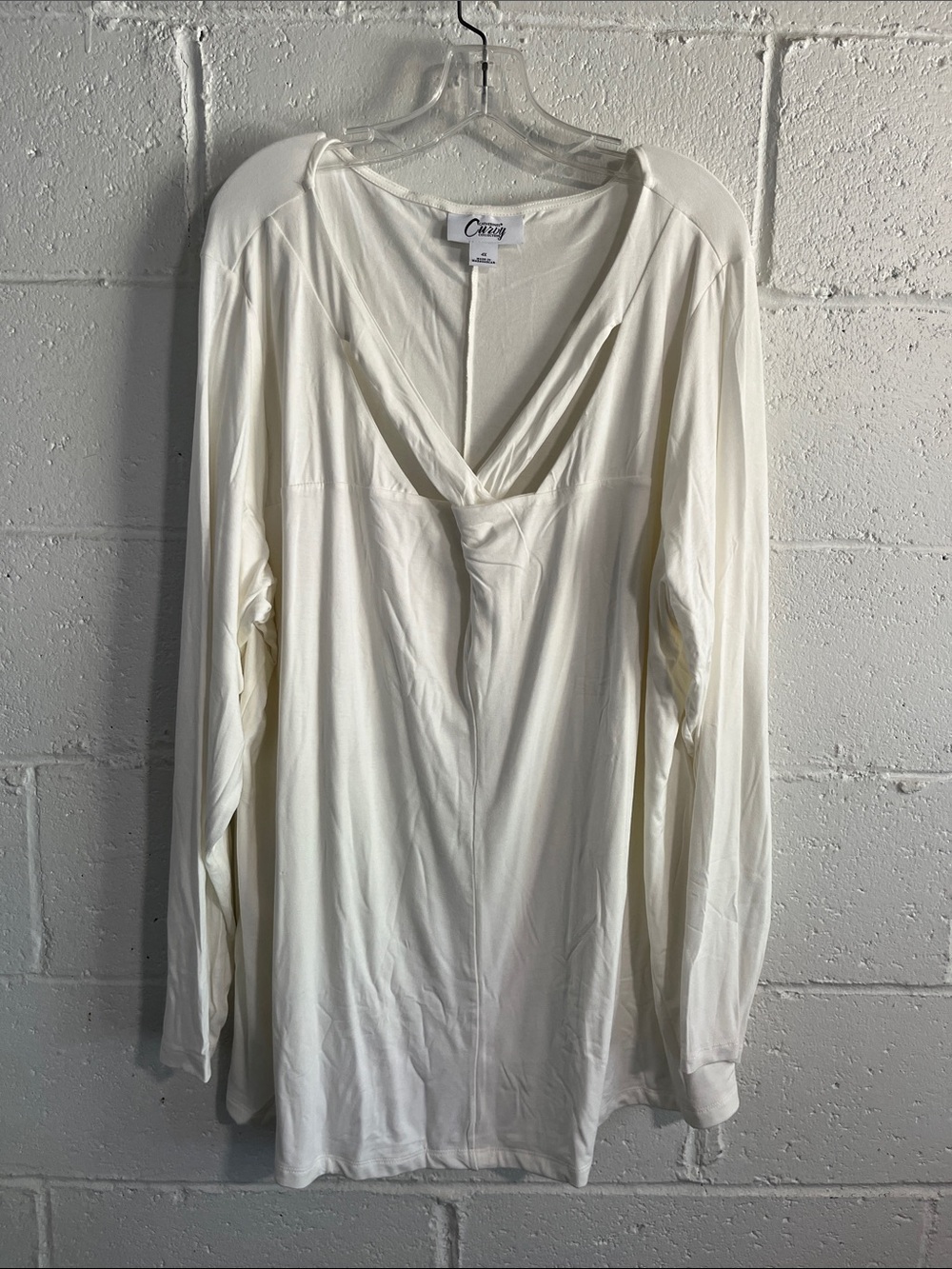 NWOT Catherine’s Curvy Collection V-Neck Tunic Top - 4X